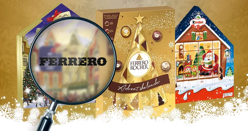 Ferrero Adventskalender Beitragsbild