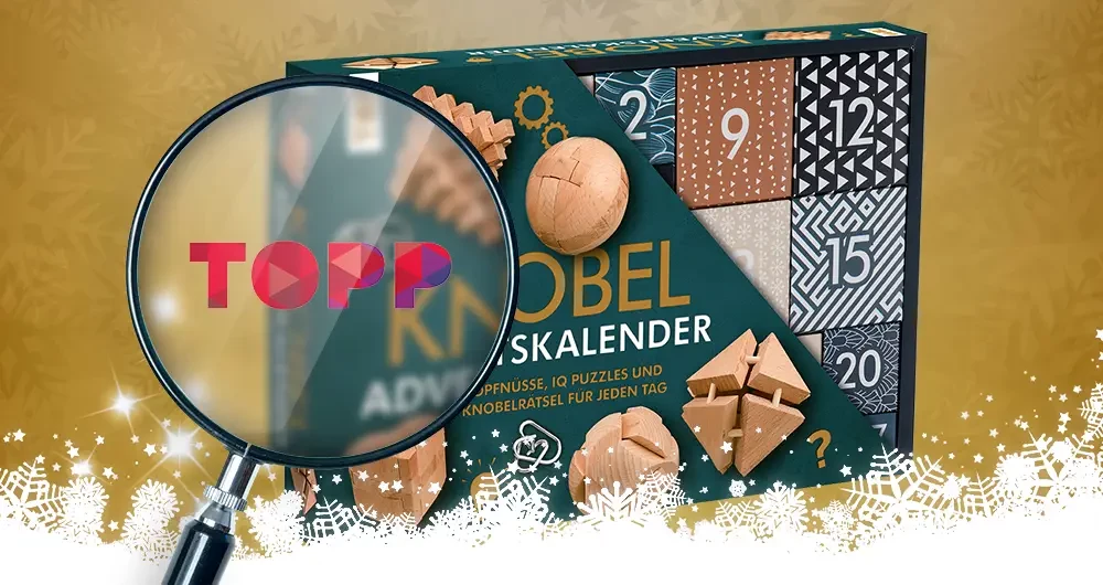 Knobel-Adventskalender von Topp-Kreativ