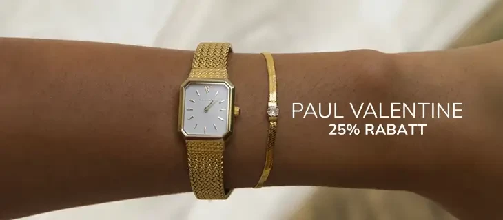 Paul Valentine 25% Gutschein