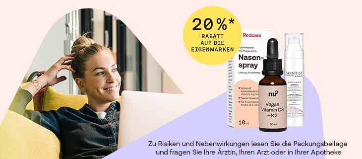 Shop-Apotheke 20% auf Eigenmarken Gutschein