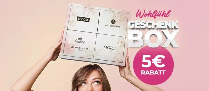 5€ Rabatt auf Wohlfühl Geschenkbox von Golden Shopping Days