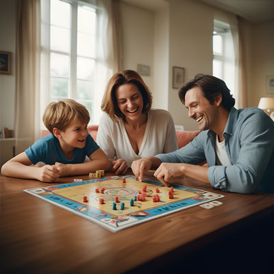 Gesellschaftsspiele für Familien
